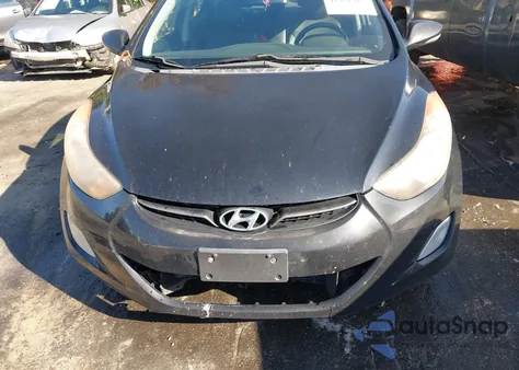 2012 Hyundai Elantra Limited (Ulsan Plant) from USA, damaged, VIN KMHDH4AE2CU283280